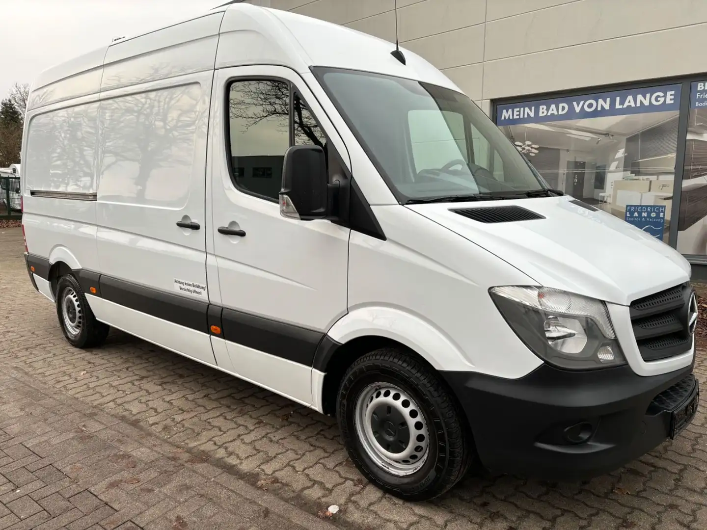 Mercedes-Benz Sprinter 313 CDi Kasten H+Lang Euro5 1.Hand+ Bianco - 1