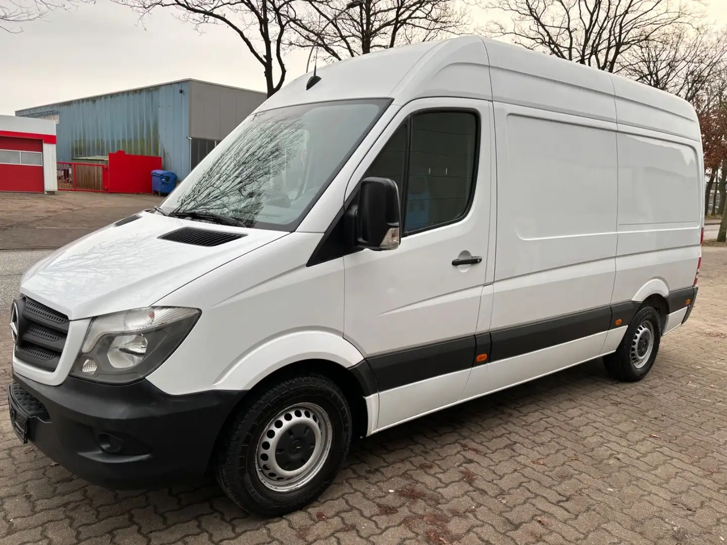 Mercedes-Benz Sprinter 313 CDi Kasten H+Lang Euro5 1.Hand+ Bianco - 2