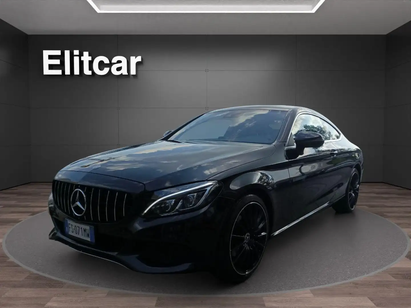 Mercedes-Benz C 220 Automatic d Coupé Sport Nero - 1