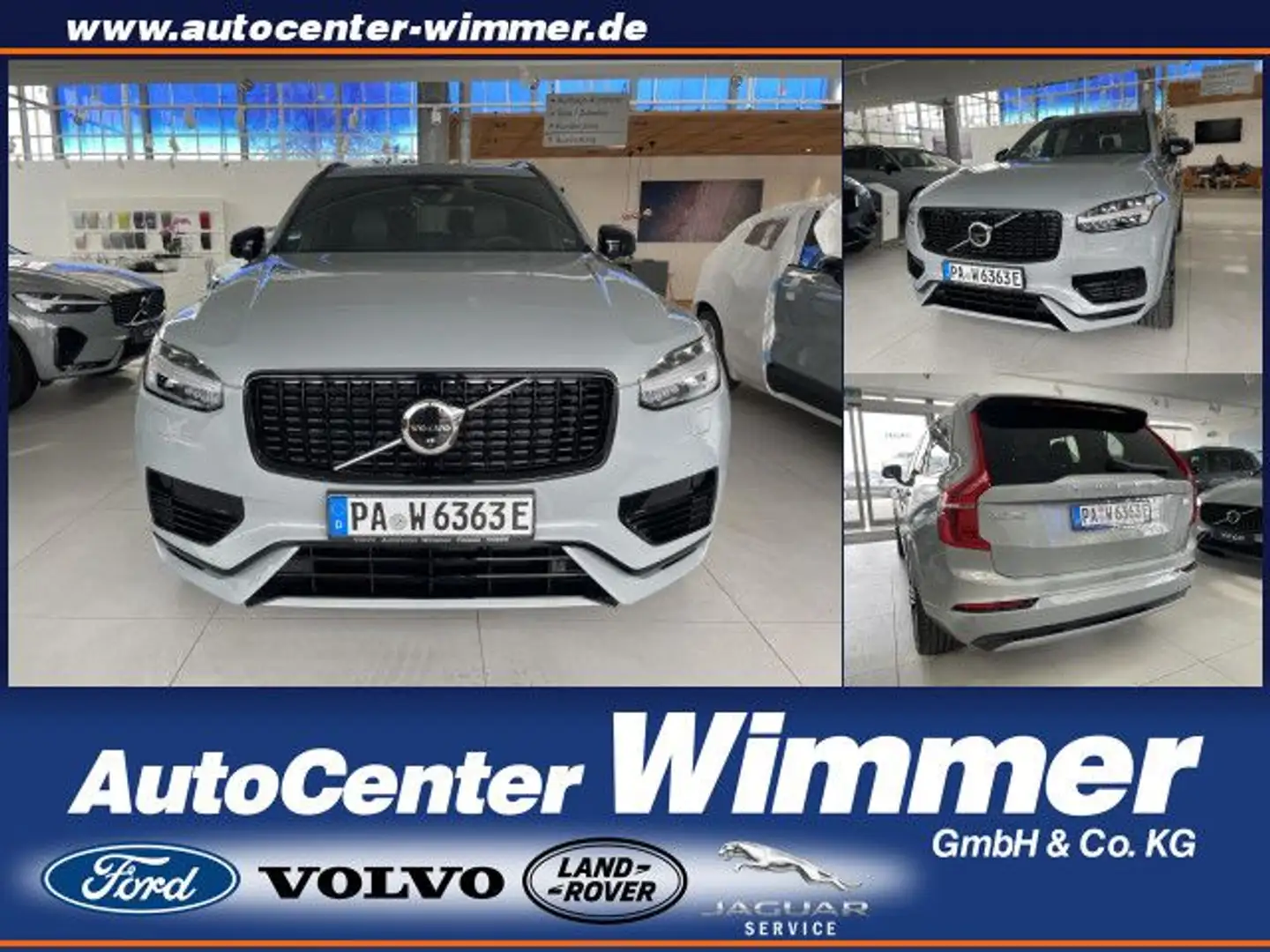 Volvo XC90 T8 AWD Recharge Ultimate Dark Sportpaket Navi Grau - 1