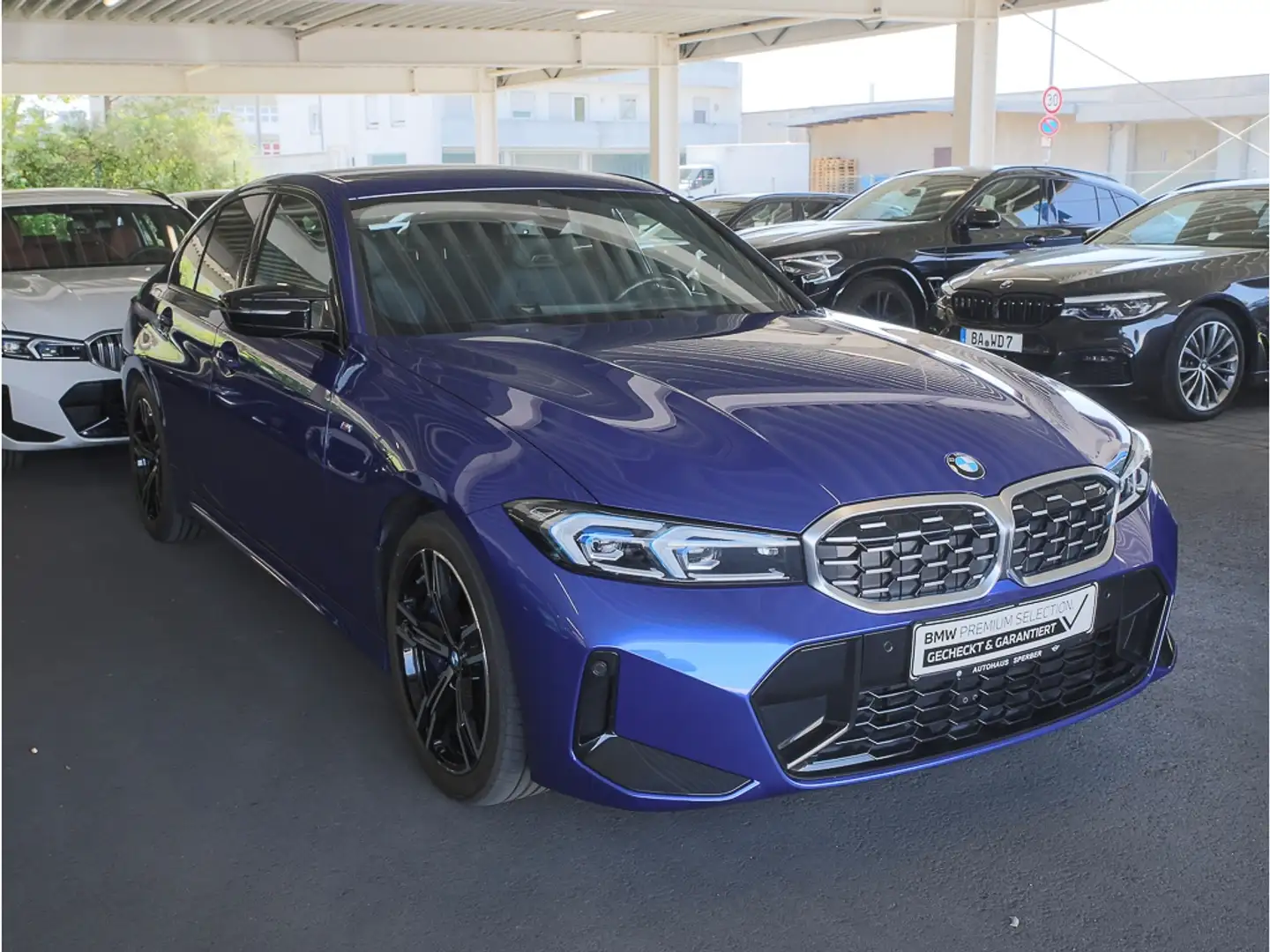 BMW M3 i xDrive Lim., LC-Prof., Driv/Park-Ass, Keyless, H Blau - 2