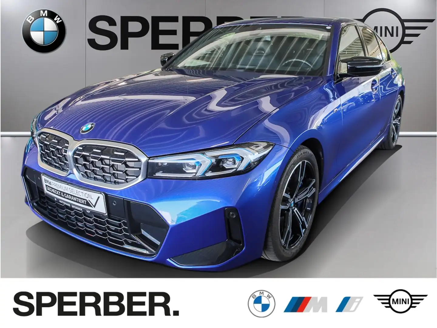 BMW M3 i xDrive Lim., LC-Prof., Driv/Park-Ass, Keyless, H Blau - 1