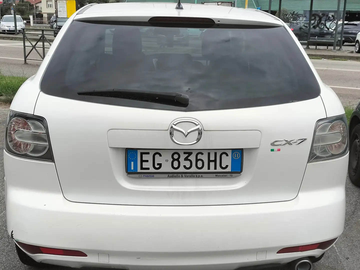 Mazda CX-7 CX-7 2.2 mzr-cd Tourer Bianco - 2