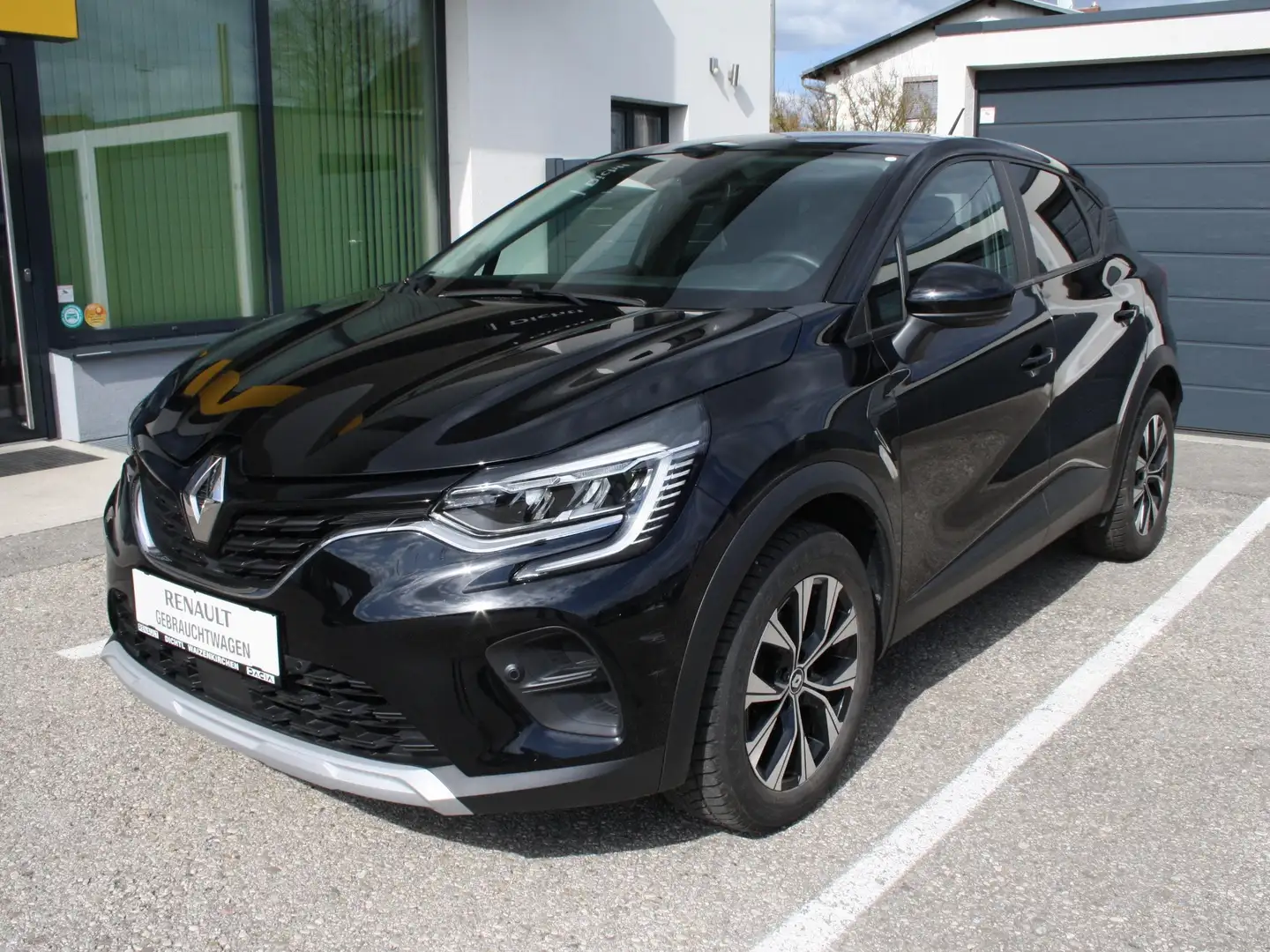 Renault Captur Evolution TCe 90 *Navi, Kamera, EINPARK vo+hi* Schwarz - 2