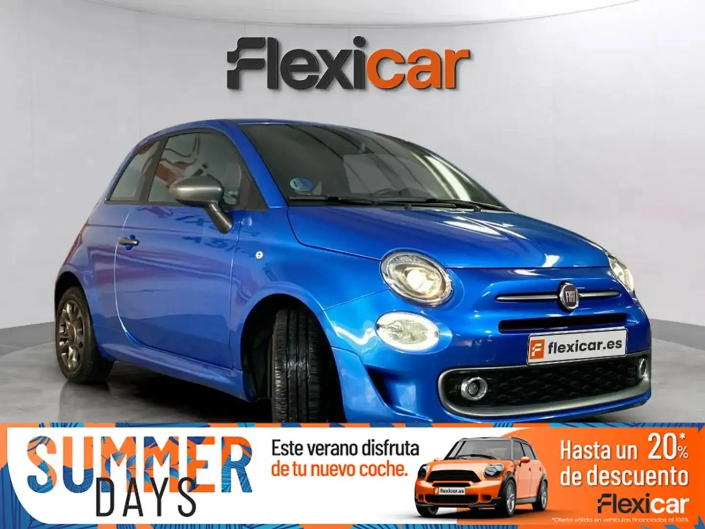 Fiat 500 Sport 1.0 Hybrid 51KW (70 CV) Azul - 1