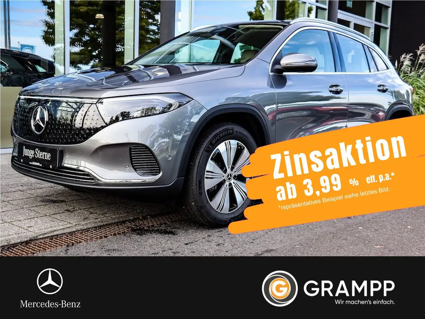 Mercedes-Benz EQA 300 4M Progressive-Advanced/LED/Kamera/Flex Grau - 1