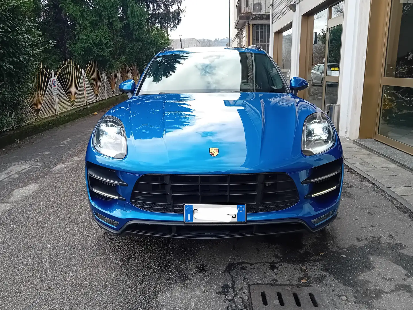 Porsche Macan 3.6 Turbo 400cv pdk *UNICO PROPRIETARIO* Blau - 2