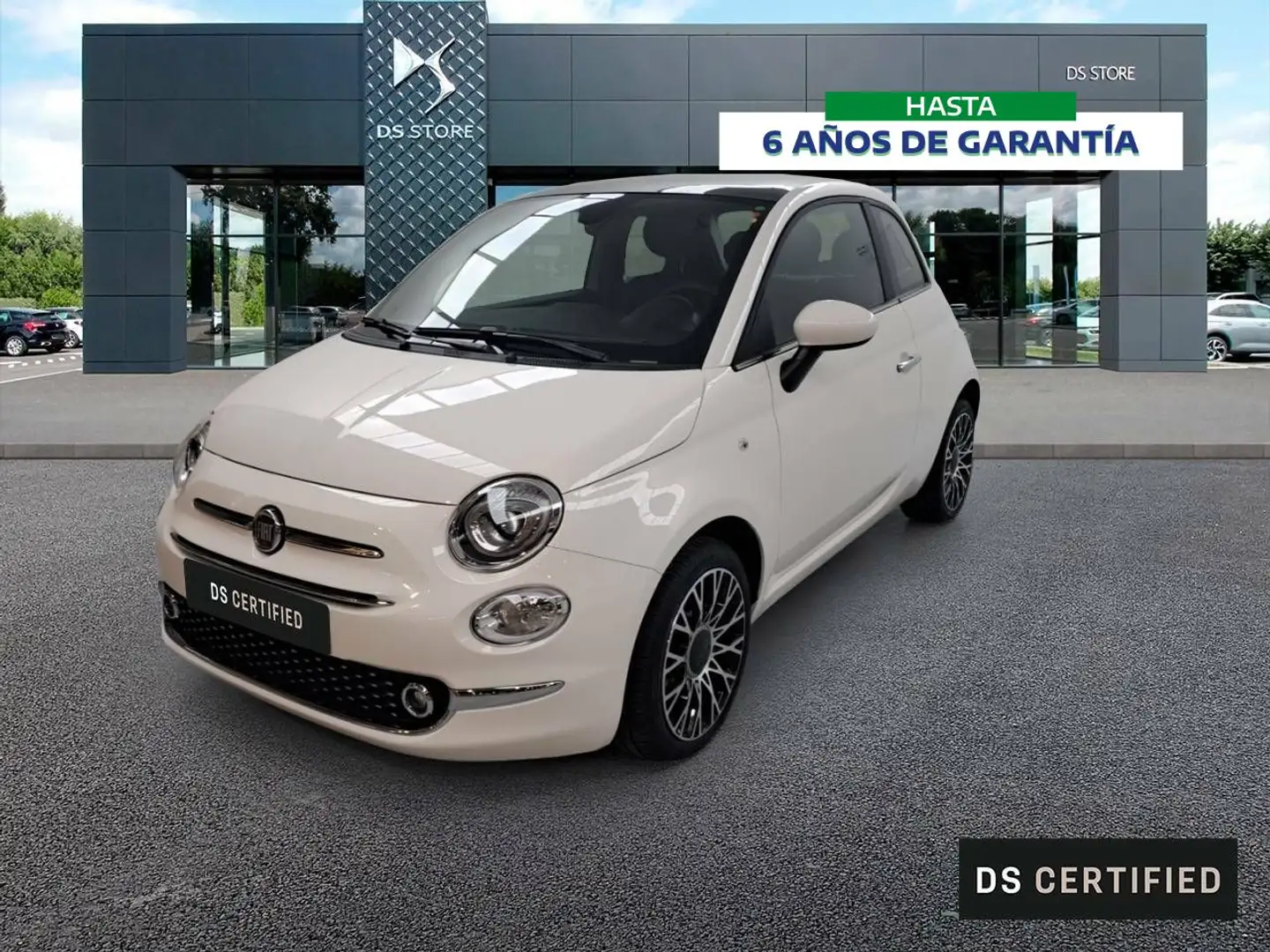 Fiat 500 1.0 Hybrid 51KW (70 CV) Monotrim Wit - 1