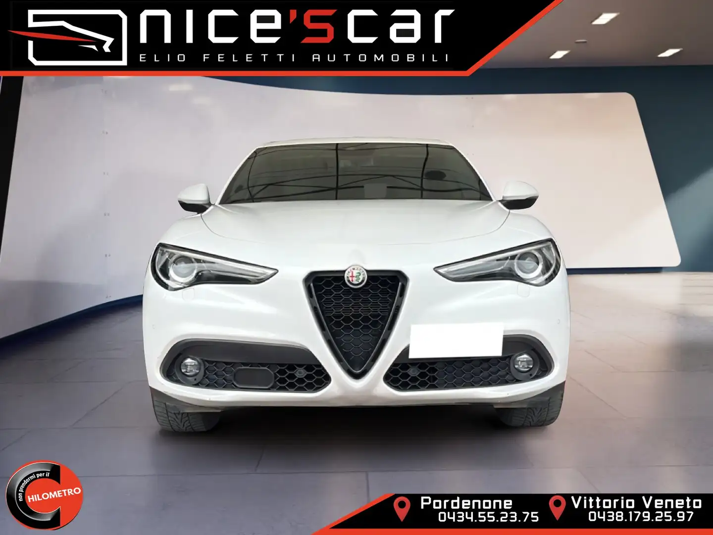 Alfa Romeo Stelvio Stelvio 2.2 Turbodiesel 160 CV AT8 RWD Sprint Bianco - 2