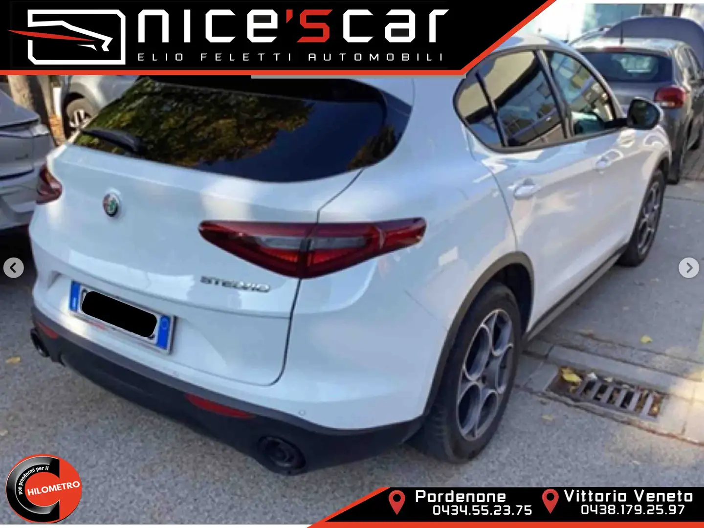 Alfa Romeo Stelvio Stelvio 2.2 Turbodiesel 160 CV AT8 RWD Sprint Blanc - 2