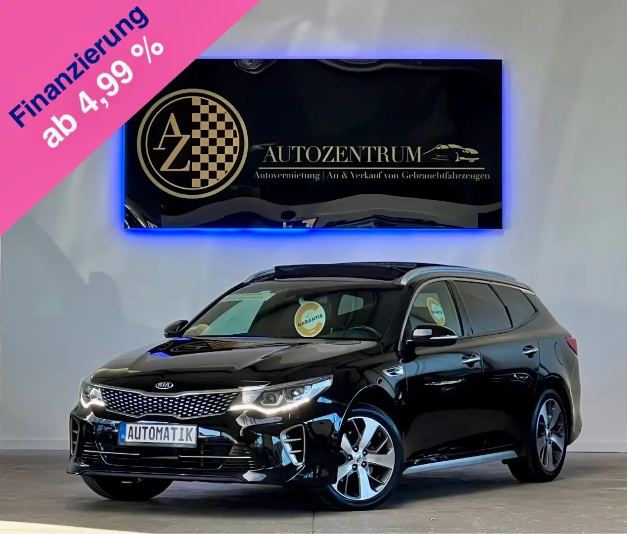 Kia Optima Sportswagon GT-Line*GARANTIE*VOLL*H&K*PAN Schwarz - 1
