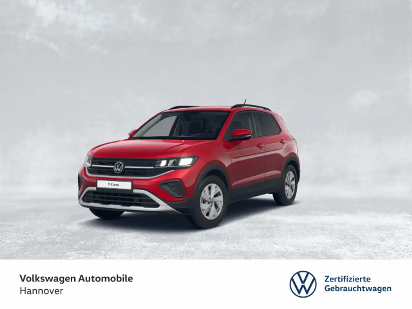 Volkswagen T-Cross 1.0 TSI DSG Life Navi LED DigCockpit ACC Rot - 1