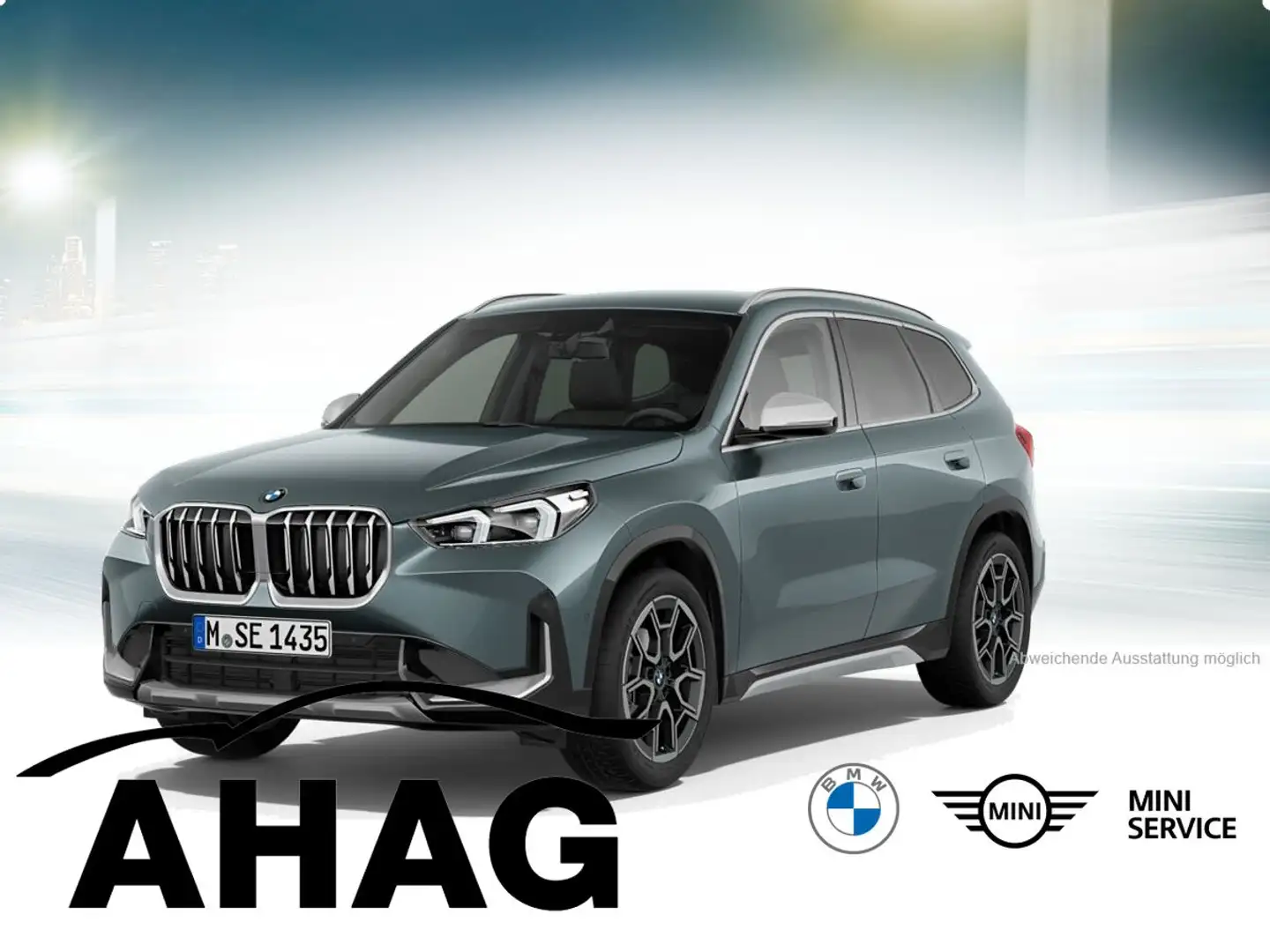 BMW X1 sDrive18i Steptronic AHK Komfortzugang Grün - 2