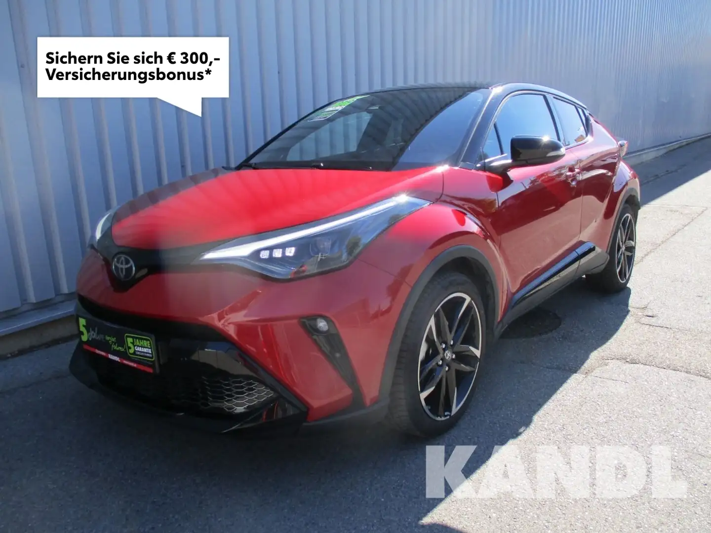 Toyota C-HR 2.0 GR Sport ACC+Alcantara+LED+Navi+SHZ+PDC Rot - 1