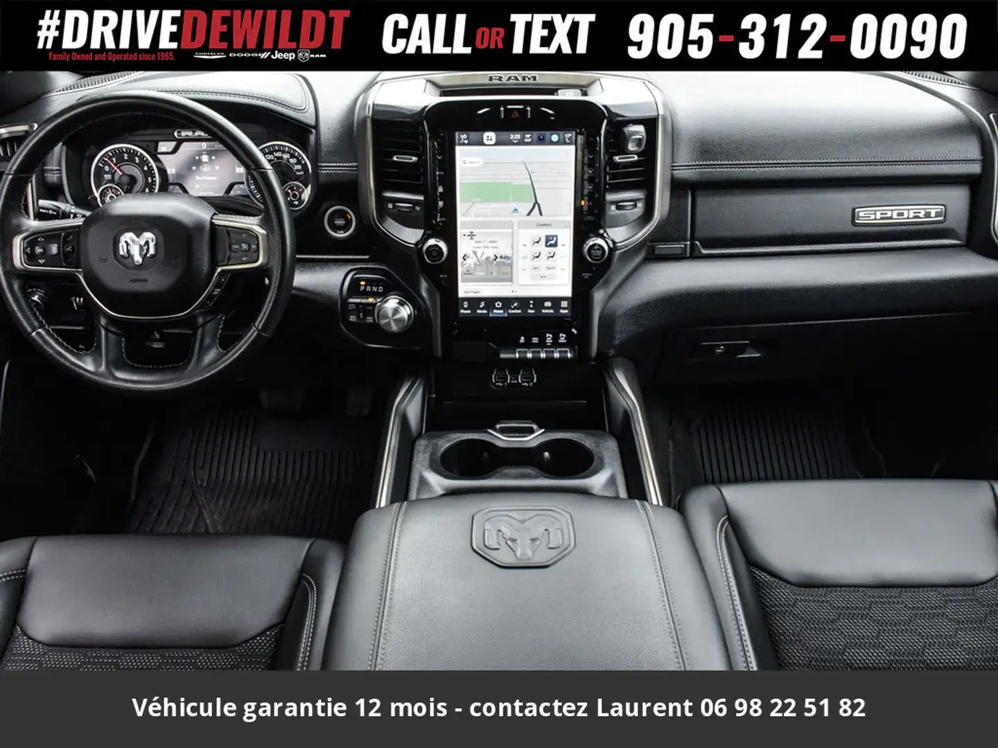 Dodge RAM Sport Night 12P 5.7L 4x4 Tout compris hors homolog Gris - 2