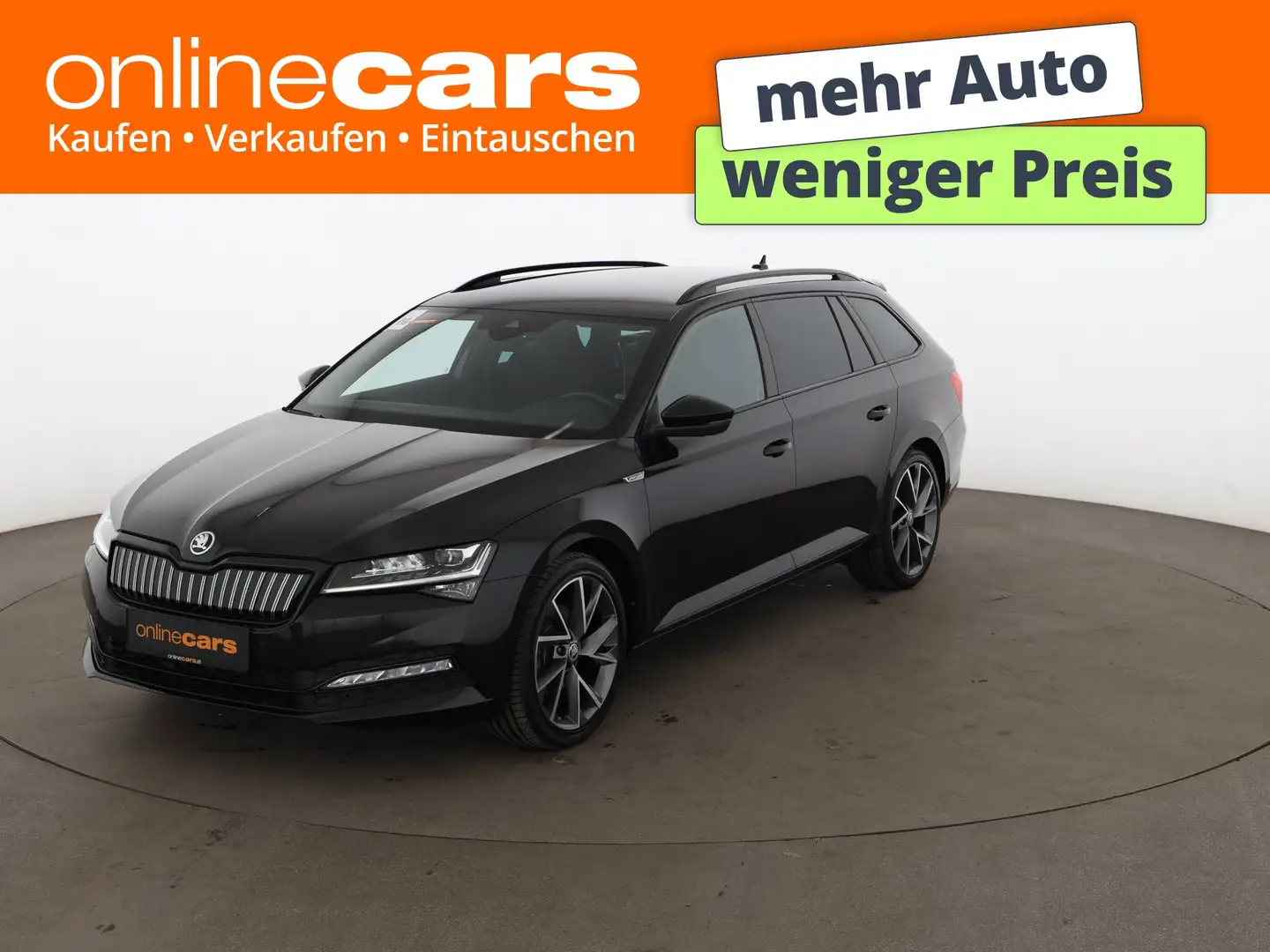 Skoda Superb Combi 1.4 TSI PHEV Sportline Aut MATRIX Schwarz - 1