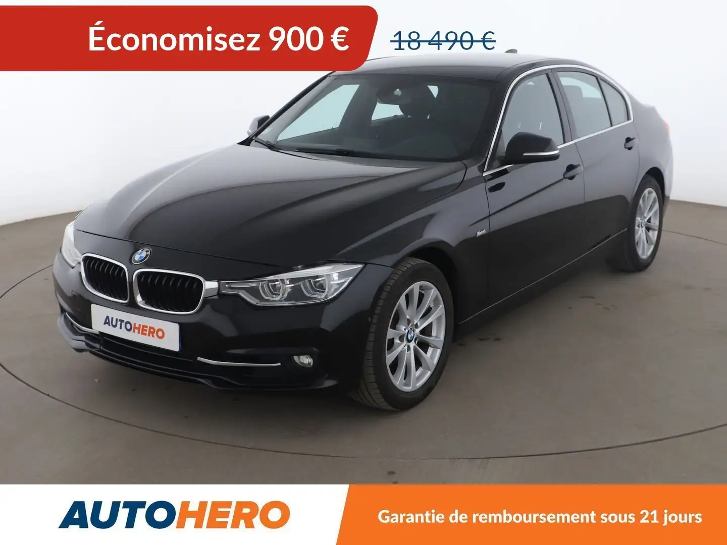 BMW 318 318i Sport BVA8 Noir - 1