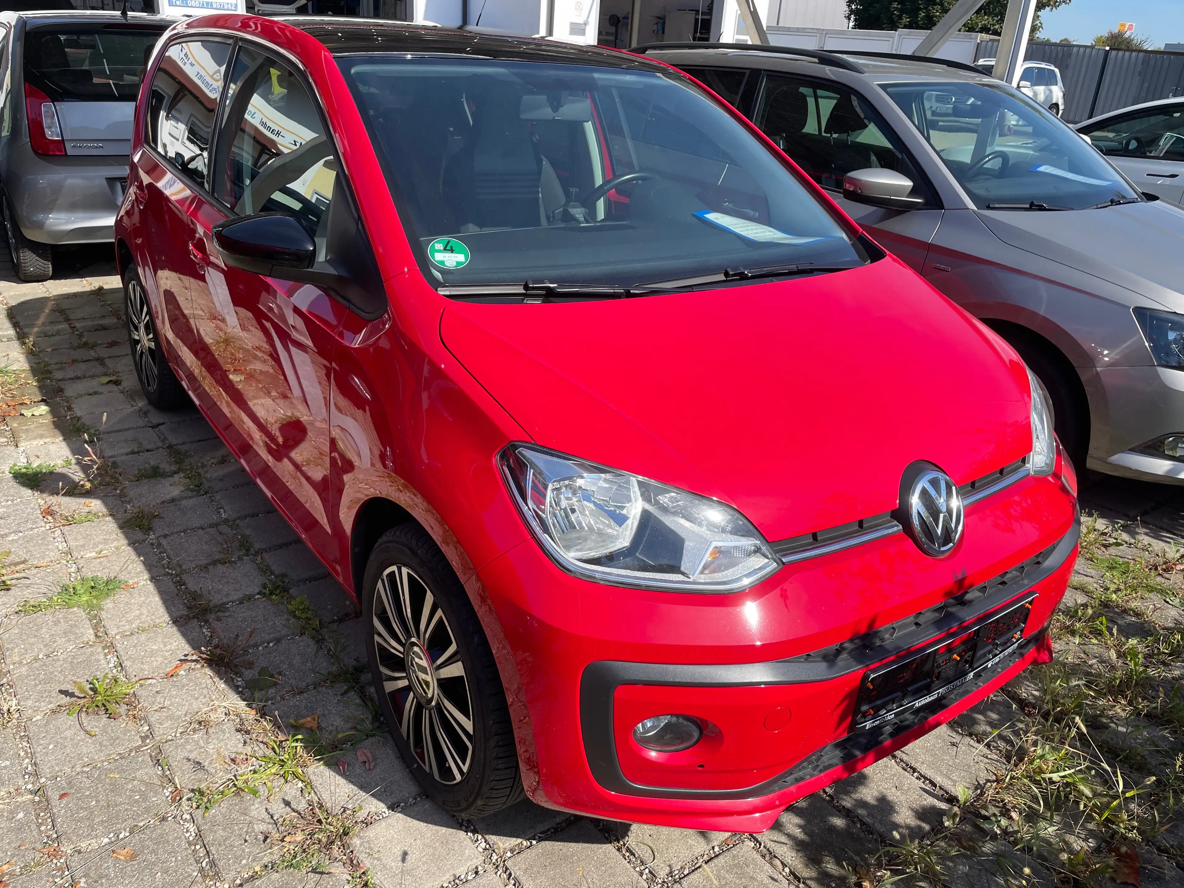 Volkswagen up! Alu 16“, Schwarzes Dach — photo 2