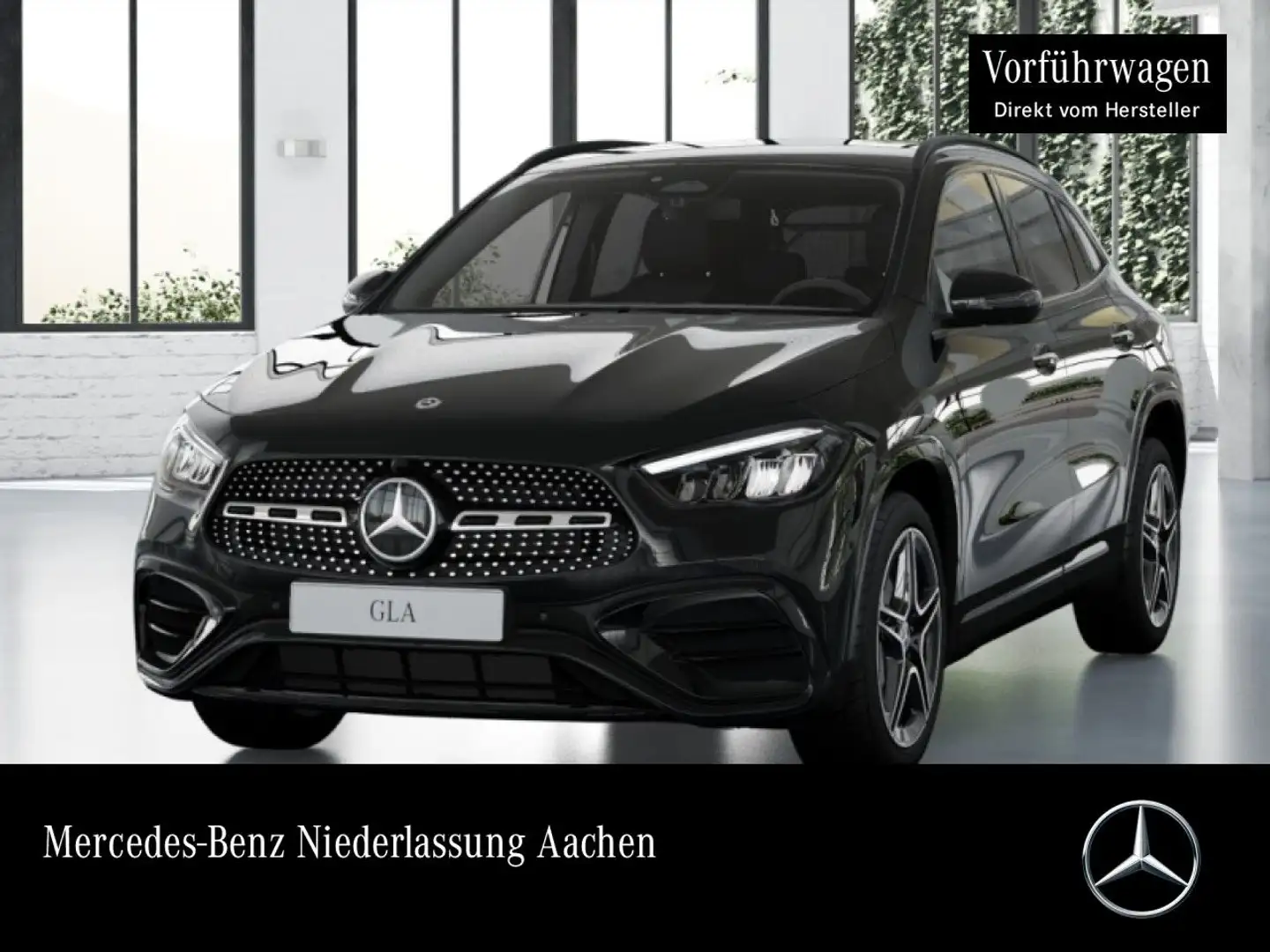 Mercedes-Benz GLA 200 AMG+NIGHT+360°+AHK+LED+19"+TOTW+KEYLESS Schwarz - 1