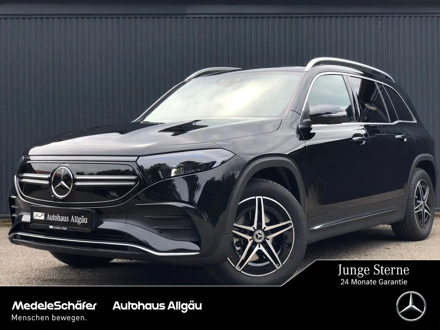 Mercedes-Benz EQB 300 EQB 300 4M AMG 360° LED Pano HuD Distr Keyless Schwarz - 1