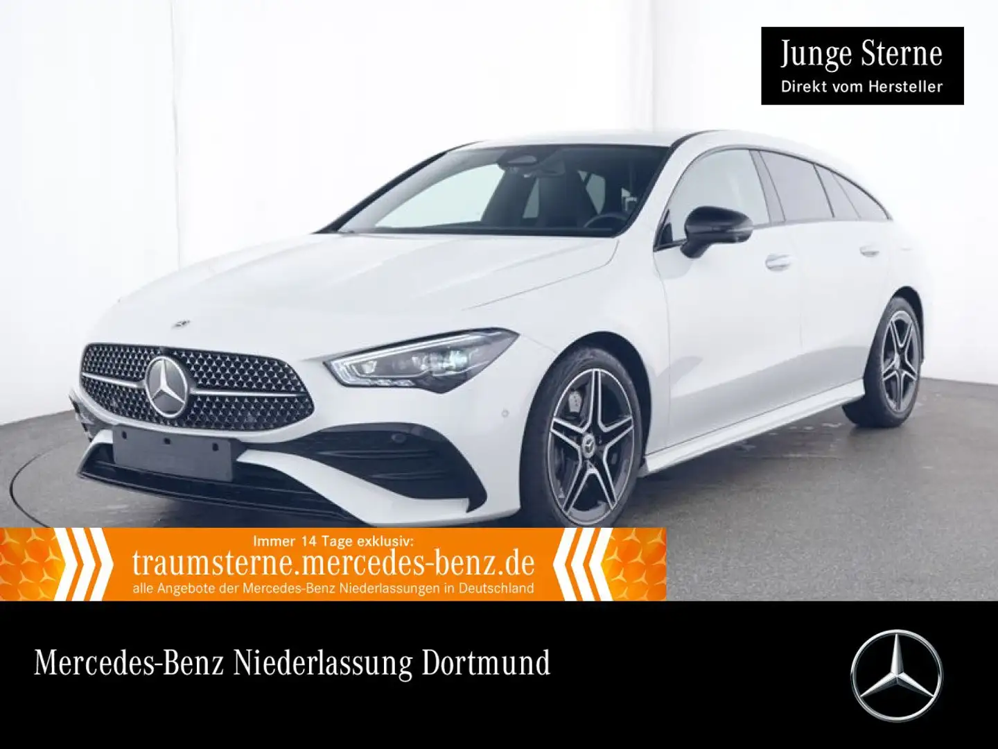 Mercedes-Benz CLA 250 4M AMG+NIGHT+360°+AHK+MULTIBEAM+TOTW+8G Wit - 1