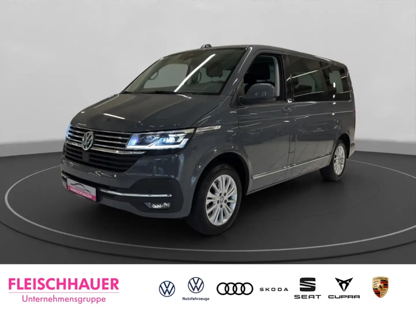 Volkswagen T6.1 Multivan Generation Six 2.0 TDI 4M AHK+LED+Navi Grau - 1
