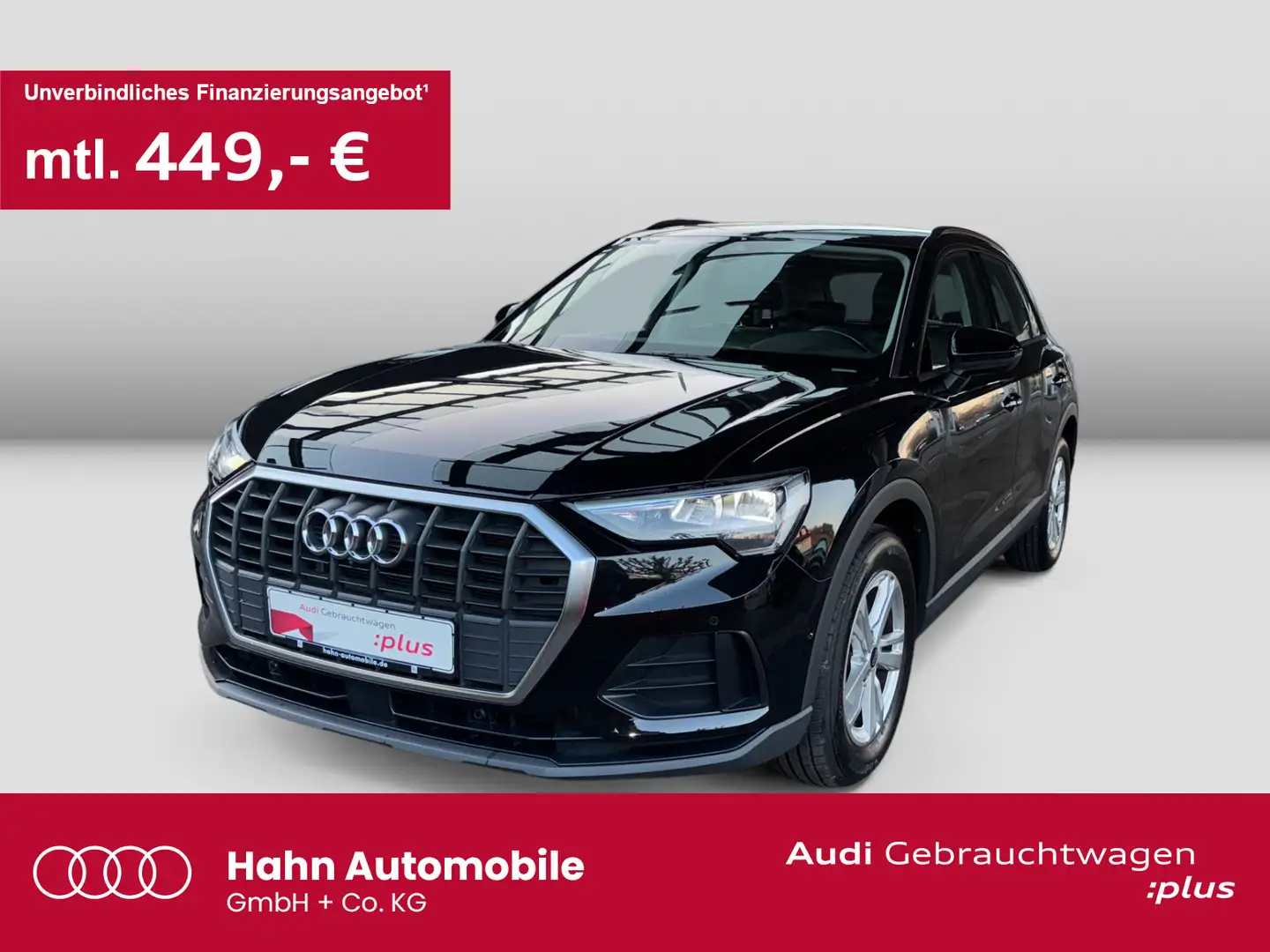 Audi Q3 35TDI S-trc 360° Virtual AHK LED Cam Sitzh Schwarz - 1