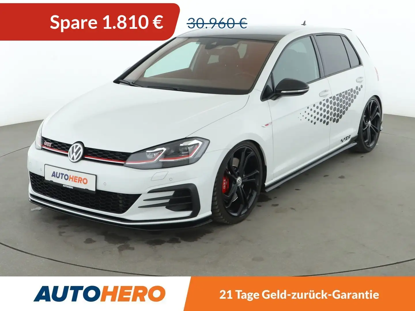 Volkswagen Golf GTI 2.0 TSI GTI TCR Aut.*NAVI*LED*ACC*PDC* Weiß - 1