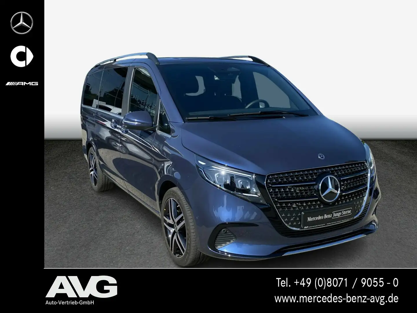 Mercedes-Benz V 300 V 300 d 4MATIC AVANTGARDE MULTIBEAM  EASYPACK Navi Blau - 2
