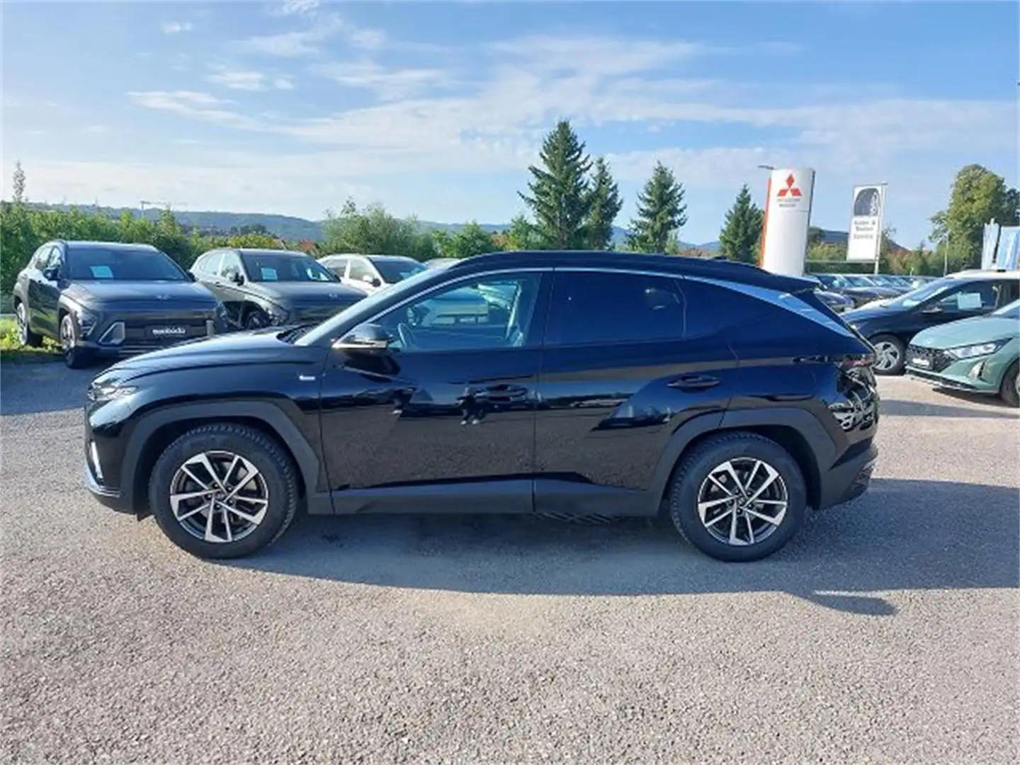 Hyundai TUCSON Tucson NX4 Prestige Line 1,6 CRDi 4WD 48V DCT Schwarz - 2