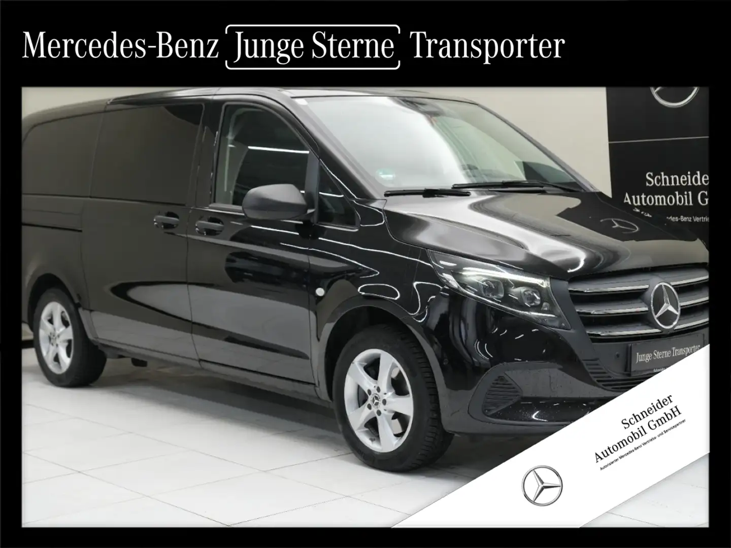 Mercedes-Benz Vito 116 CDI Tourer PRO Lang Navi W-Paket KlimaA Schwarz - 1