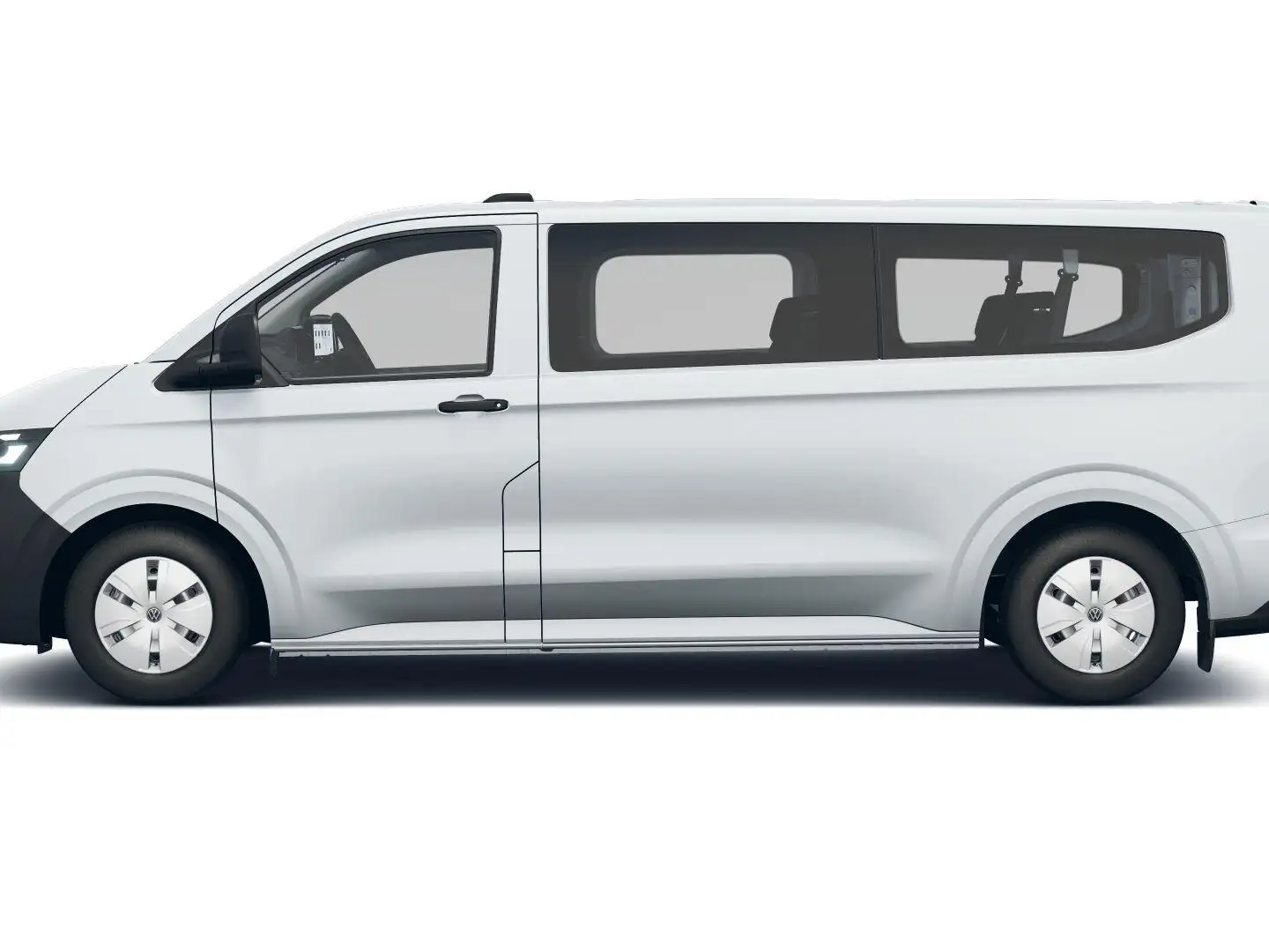 Volkswagen Bedrijfswagens e-Transporter Life 64kWh 218pk L2 7 Weiß - 2