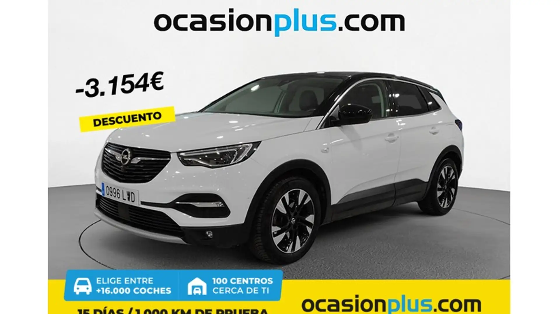 Opel Grandland X PHEV 1.6 Turbo Ultimate AT8 4x2 Blanco - 1