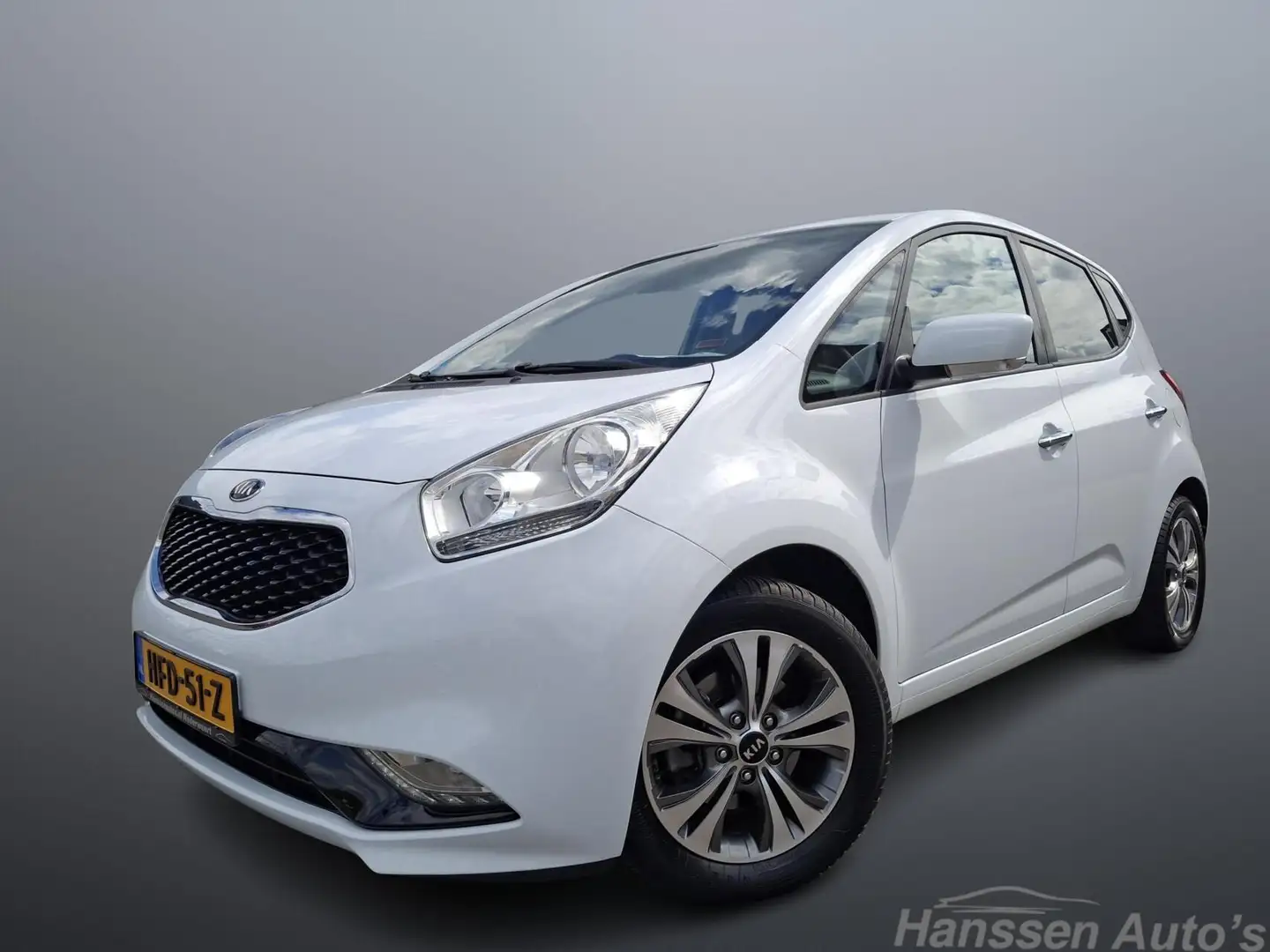 Kia Venga 1.6 CVVT DynamicLine Blanc - 1