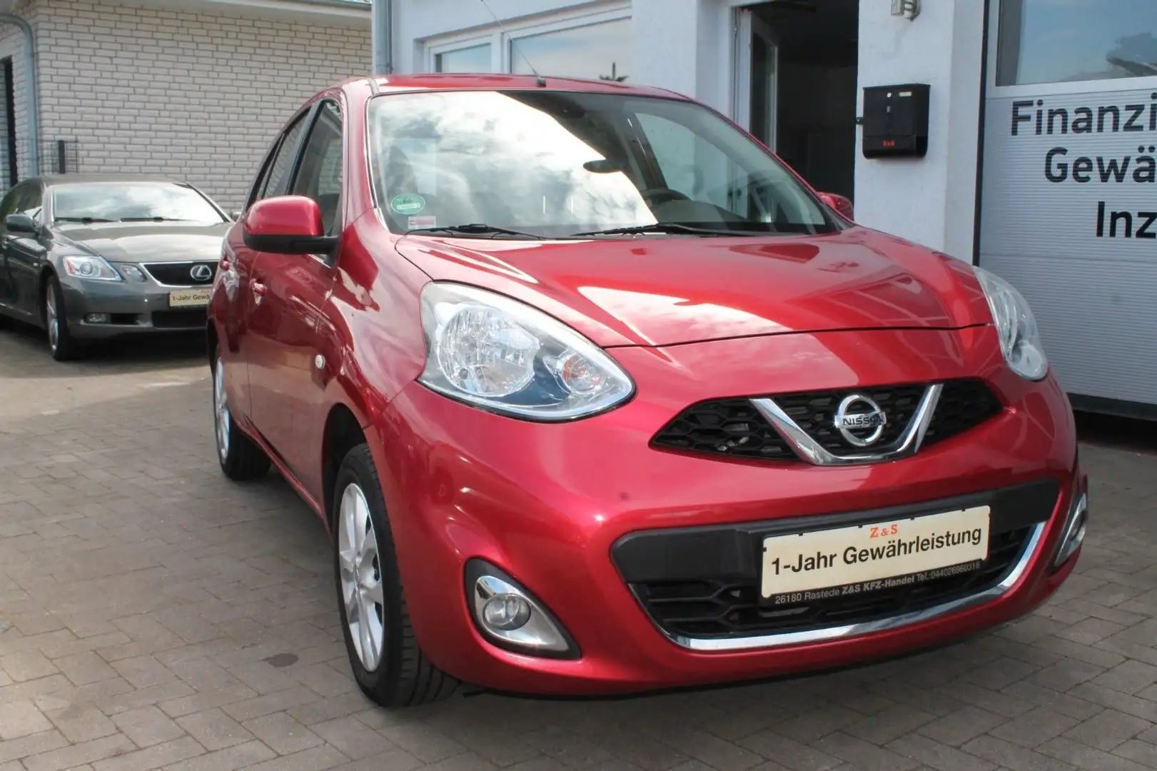Nissan Micra Acenta *TÜV-NEU* Rot - 1