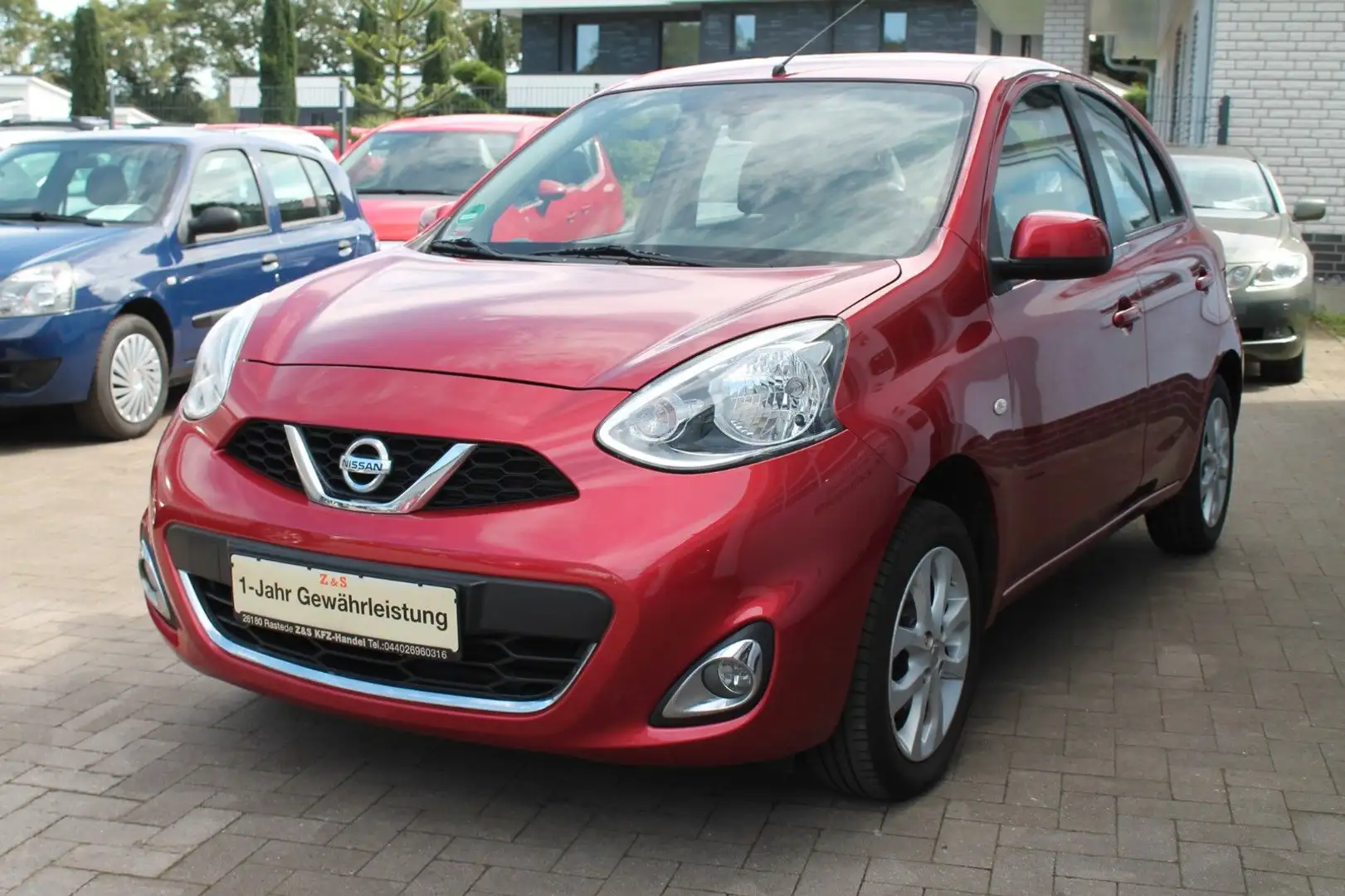 Nissan Micra Acenta *TÜV-NEU* Rot - 2