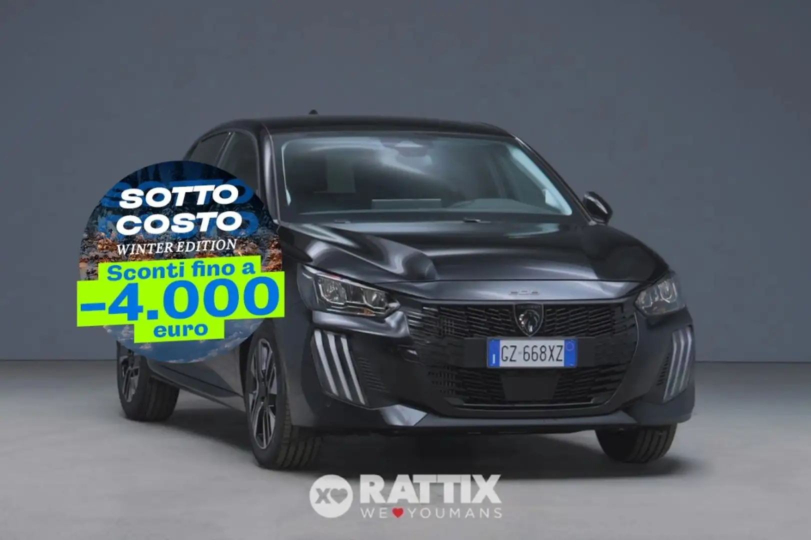 Peugeot 208 1.2 Puretech 100CV Allure Noir - 1