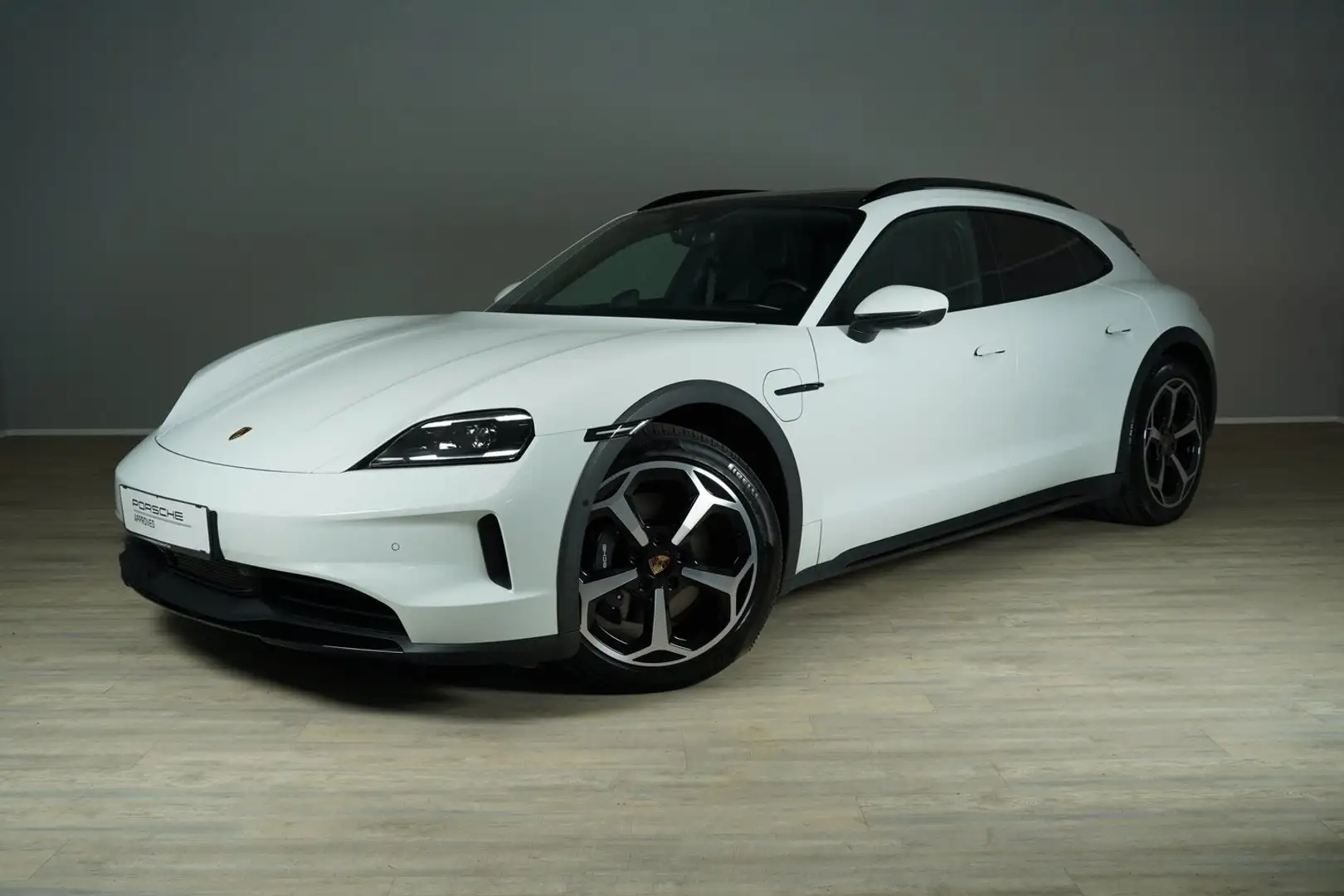 Porsche Taycan 4 Cross Turismo Blanc - 1