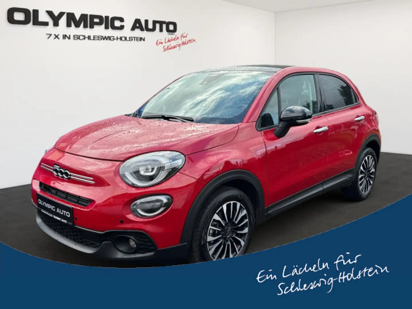 Fiat 500X Hybrid 1.5 Dolcevita VERDECK LED CARPLAY LM Rot - 1