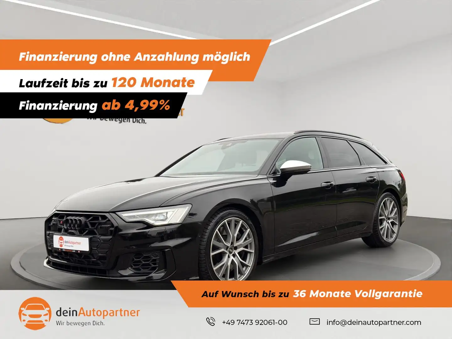 Audi S6 Avant 3.0TDI quattro MATRIX LED/LEDER/STHZ/RFK/VIR Schwarz - 1