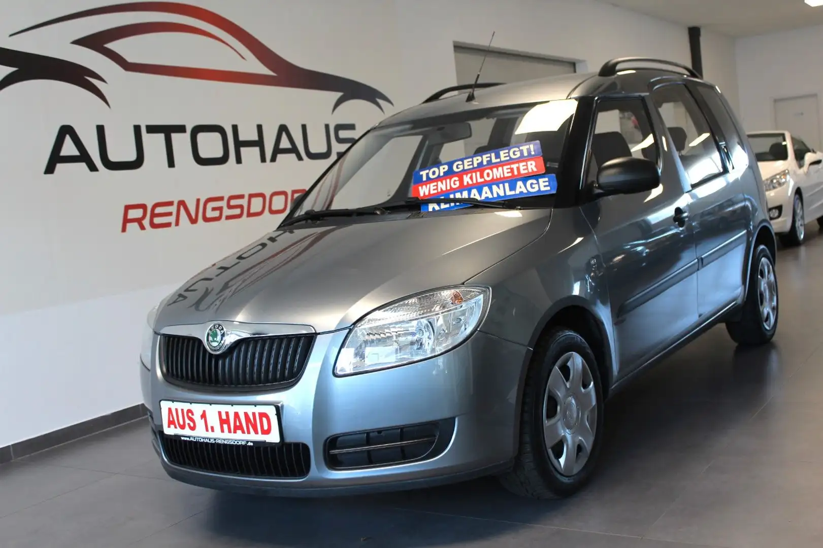 Skoda Roomster 1.2l Style 1.Hand Grau - 2