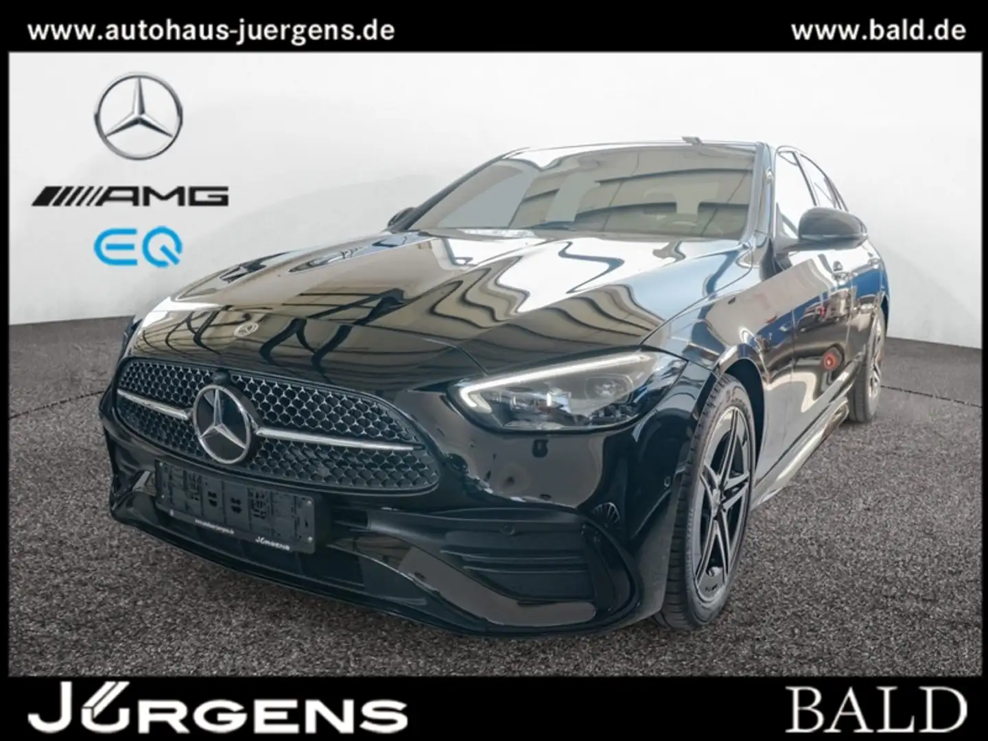 Mercedes-Benz C 180 AMG-Sport/DIGITAL/360/Pano/AHK/Night/Distr Nero - 1
