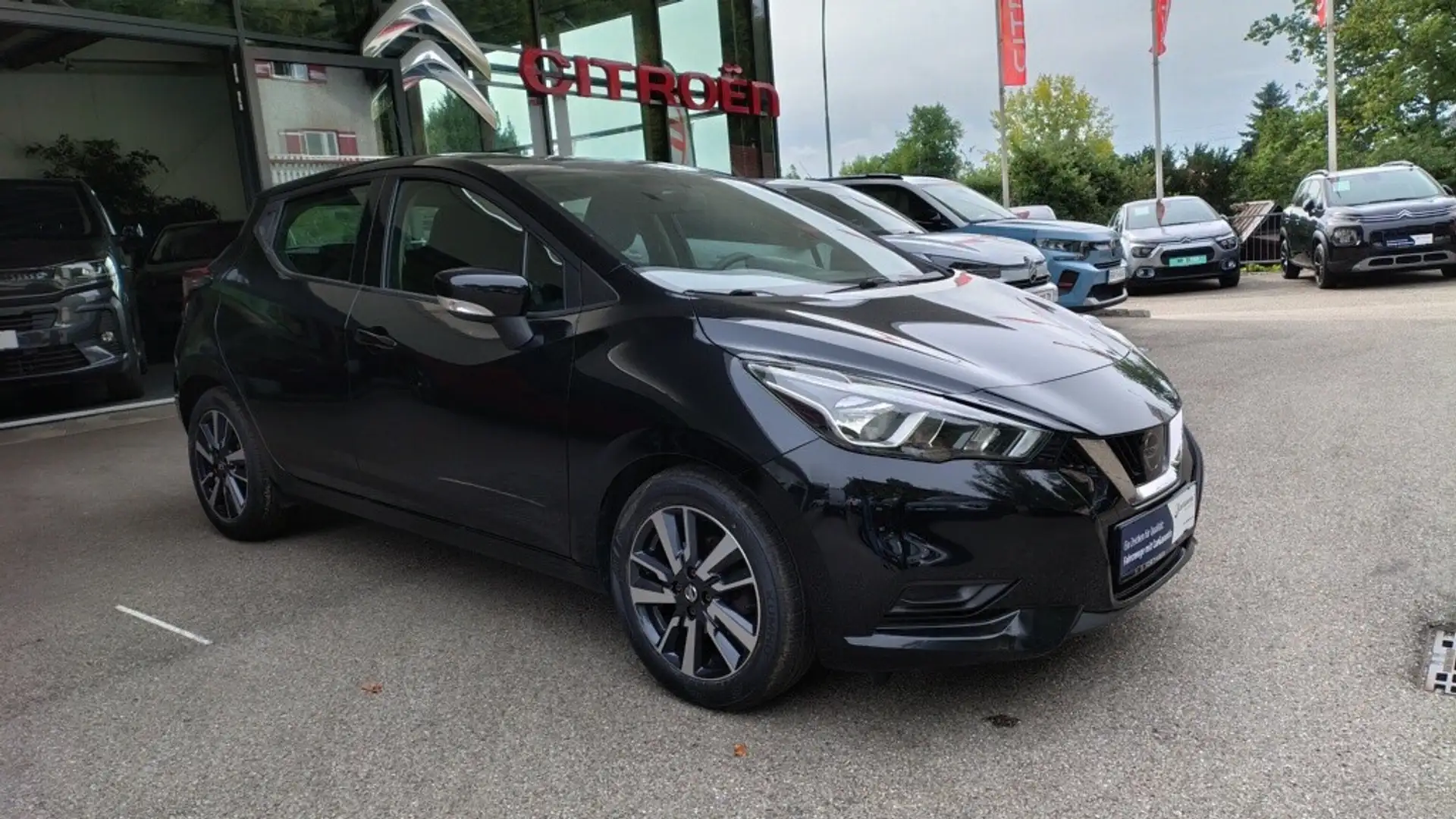 Nissan Micra 1,0 Acenta Schwarz - 2