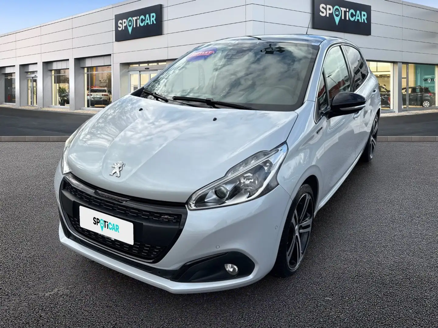 Peugeot 208 GT Line PureTech Turbo 110cv EAT6 S/S au Blanc - 1