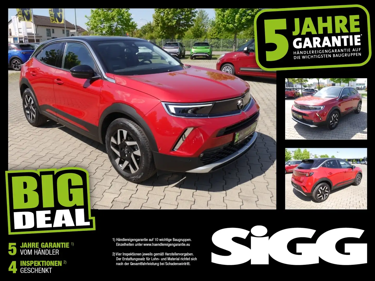 Opel Mokka 1.2 Turbo Elegance NAVI Kamera Totwinkel Rouge - 1