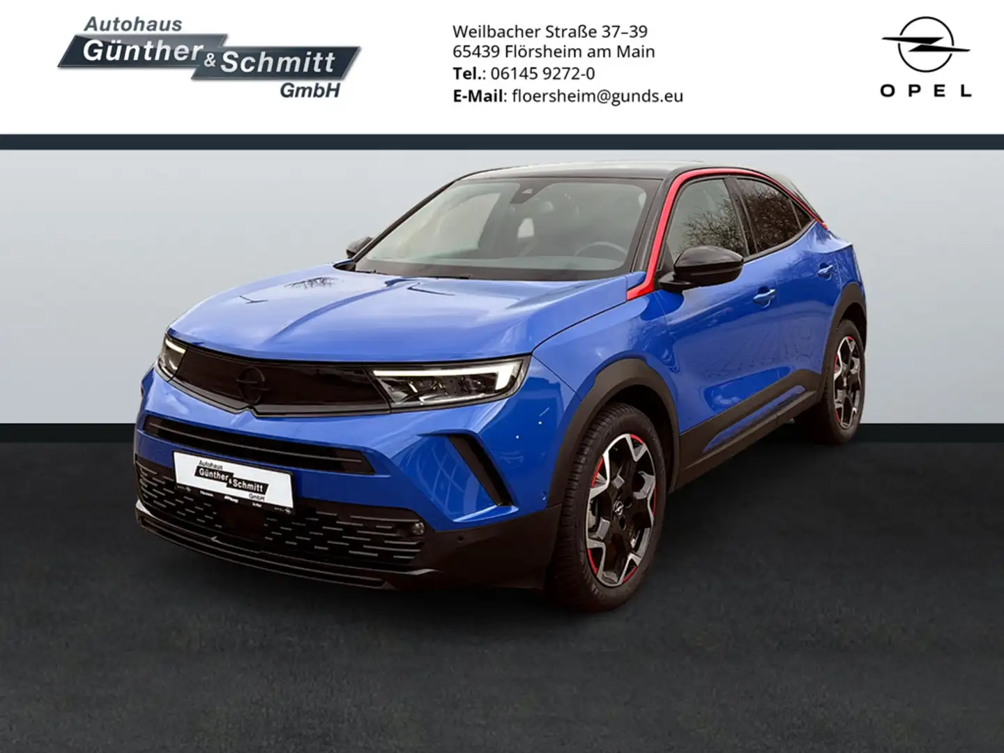 Opel Mokka-E GS-Line SHZ NAVI ACC LED MATRIX-LED Blau - 1
