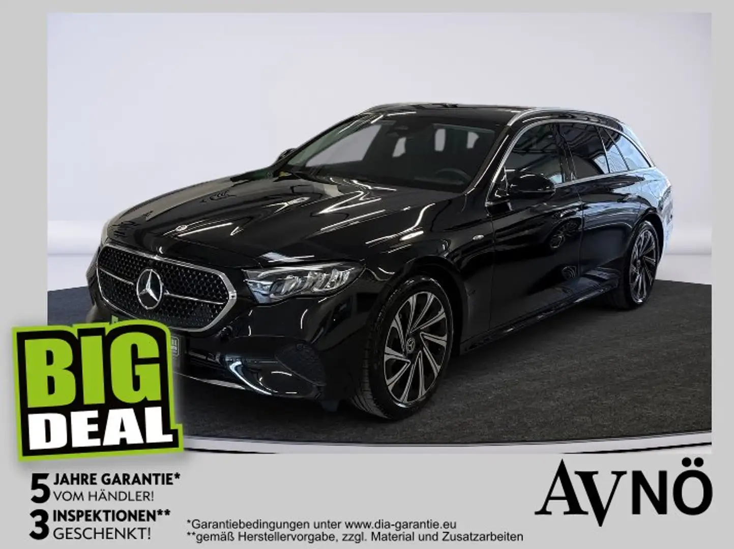 Mercedes-Benz E 300 e T AHK 19 ZOLL LM DISTRONIC Schwarz - 1