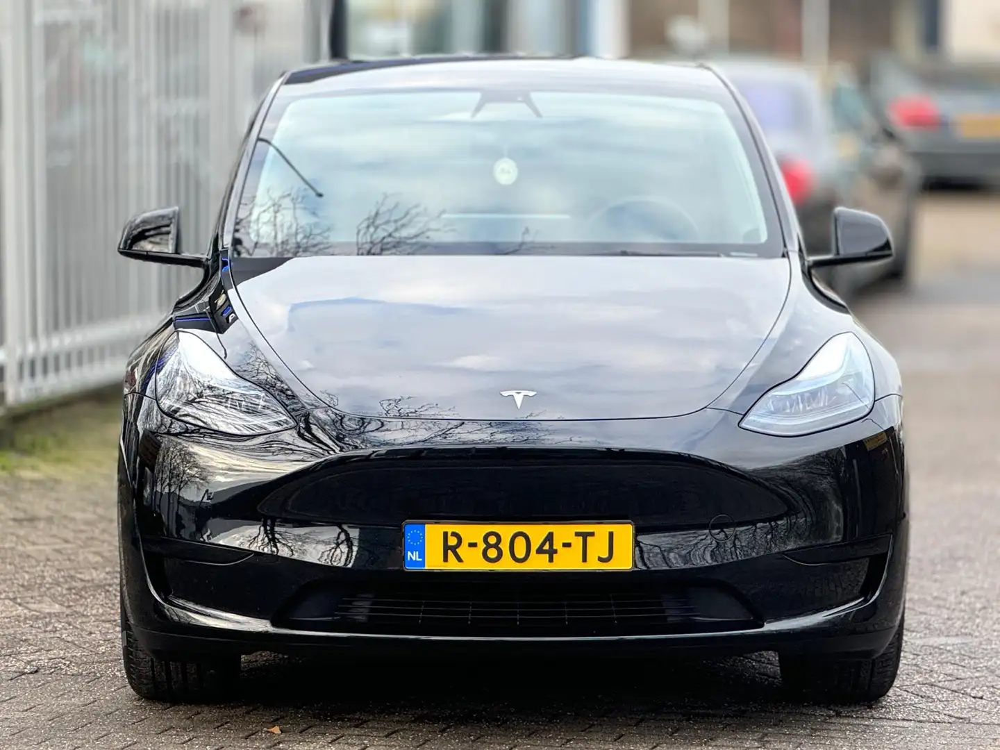 Tesla Model Y RWD 58 kWh Panodak Autopilot Topstaat 2022 Zwart - 2