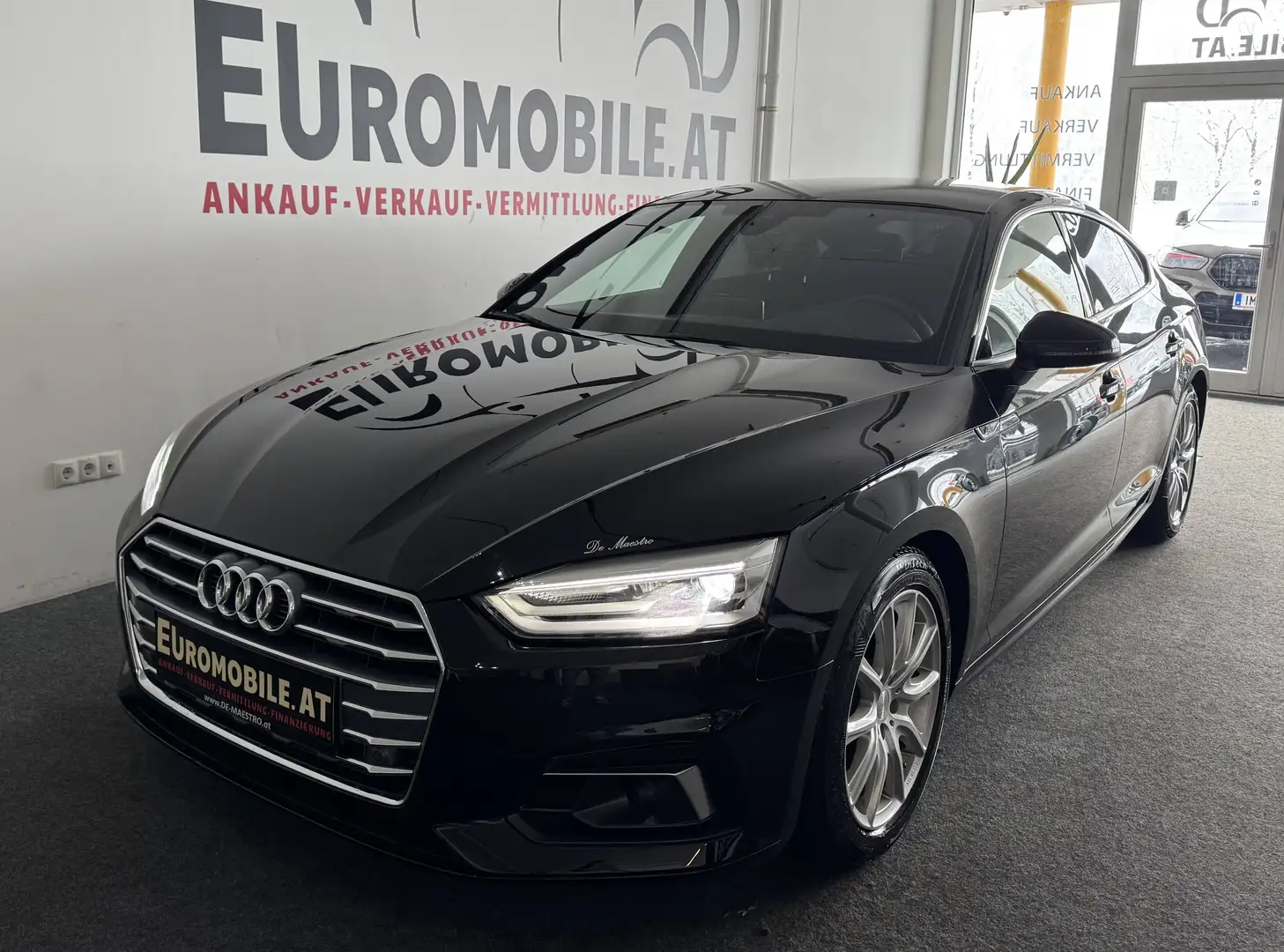 Audi A5 40 TDI sport 3x S-Line *SHZ*MMI*VIRT-COC*3-ZONE* Schwarz - 1