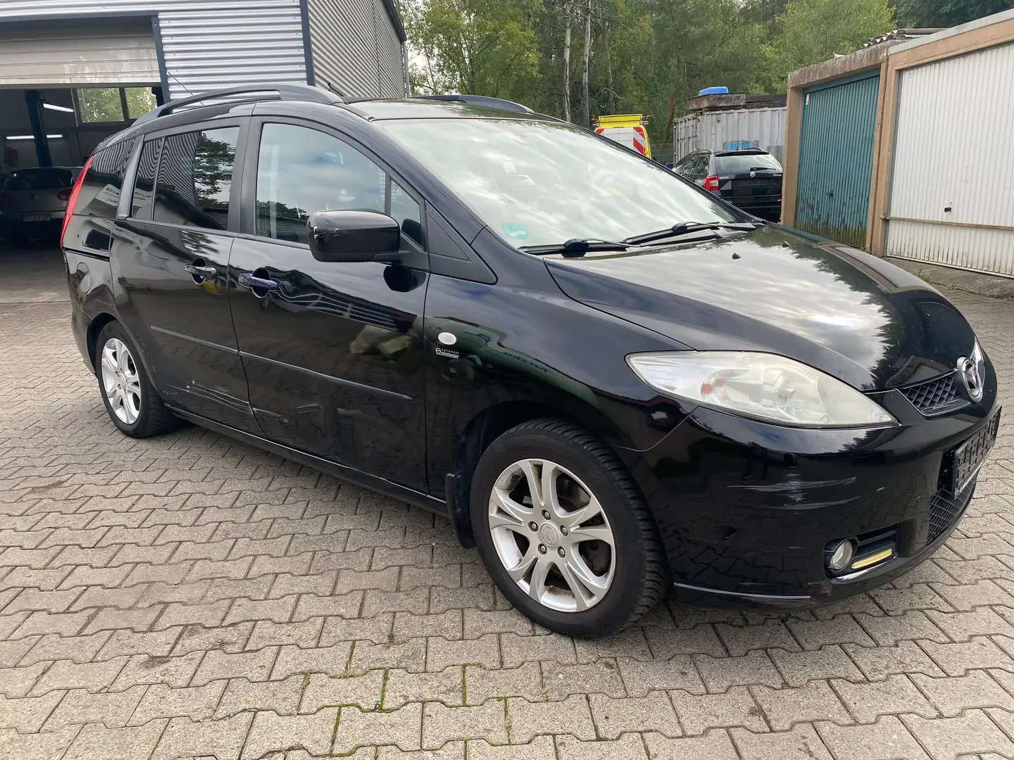 Mazda 5 2.0 Exclusive Tuv 5/26 Scheckheft AHK 3Hd 7-Sitzer Noir - 1
